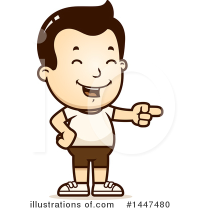 Laughing Clipart #1447480 by Cory Thoman