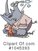 Rhino Clipart #1045393 by toonaday