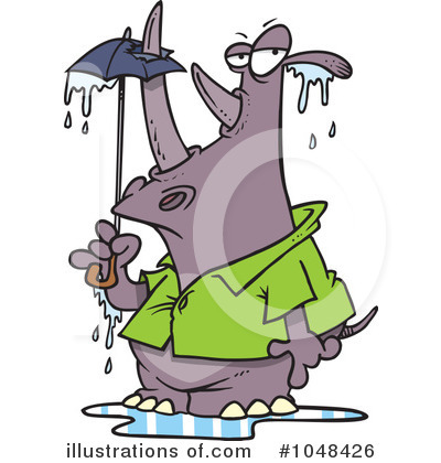 Raining Clipart #1048426 by toonaday