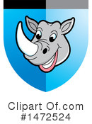 Rhino Clipart #1472524 by Lal Perera