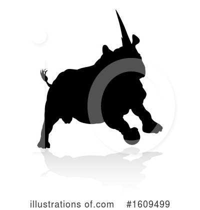 Royalty-Free (RF) Rhino Clipart Illustration by AtStockIllustration - Stock Sample #1609499