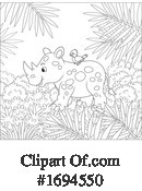 Rhino Clipart #1694550 by Alex Bannykh