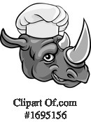 Rhino Clipart #1695156 by AtStockIllustration