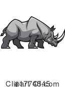 Rhino Clipart #1774545 by Vector Tradition SM
