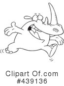 Rhino Clipart #439136 by toonaday