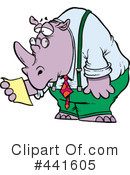 Rhino Clipart #441605 by toonaday
