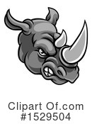 Rhinoceros Clipart #1529504 by AtStockIllustration