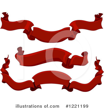 Ribbon Banners Clipart #1221199 by BNP Design Studio