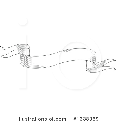 Royalty-Free (RF) Ribbon Banner Clipart Illustration by Vector Tradition SM - Stock Sample #1338069