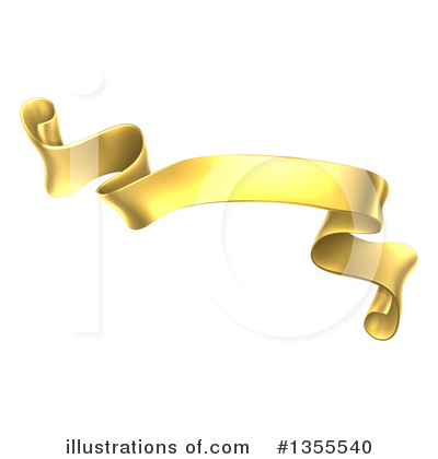 Royalty-Free (RF) Ribbon Banner Clipart Illustration by AtStockIllustration - Stock Sample #1355540