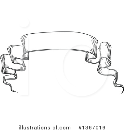 Royalty-Free (RF) Ribbon Banner Clipart Illustration by Vector Tradition SM - Stock Sample #1367016