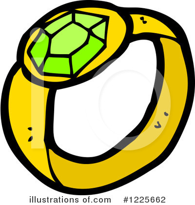 Royalty-Free (RF) Ring Clipart Illustration by lineartestpilot - Stock Sample #1225662