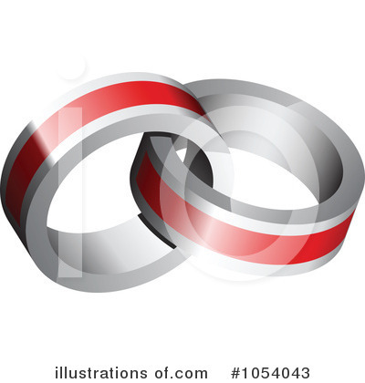 Royalty-Free (RF) Rings Clipart Illustration by vectorace - Stock Sample #1054043