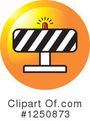 Road Block Clipart #1250873 by Lal Perera