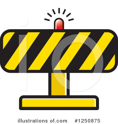 Road Block Clipart #1250875 by Lal Perera