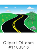 Road Clipart #1103316 by Andrei Marincas