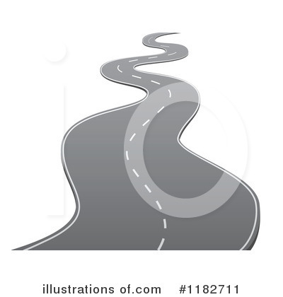 Royalty-Free (RF) Road Clipart Illustration by vectorace - Stock Sample #1182711