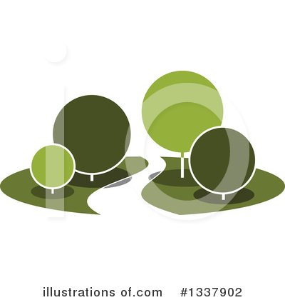 Bushes Clipart #1337902 by Vector Tradition SM