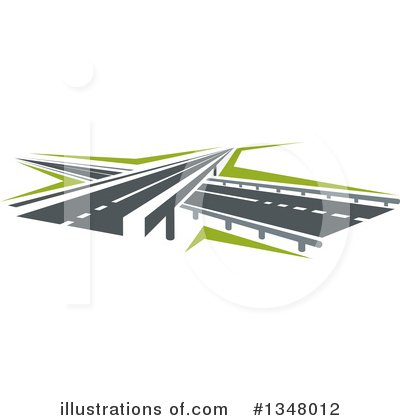 Road Clipart #1348012 by Vector Tradition SM