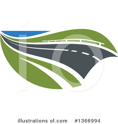 Royalty-Free (RF) Road Clipart Illustration by Vector Tradition SM - Stock Sample #1366994