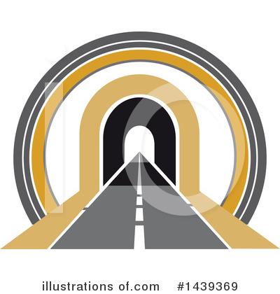 Royalty-Free (RF) Road Clipart Illustration by Vector Tradition SM - Stock Sample #1439369
