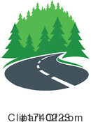 Road Clipart #1740223 by Vector Tradition SM