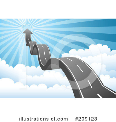 Royalty-Free (RF) Road Clipart Illustration by Qiun - Stock Sample #209123