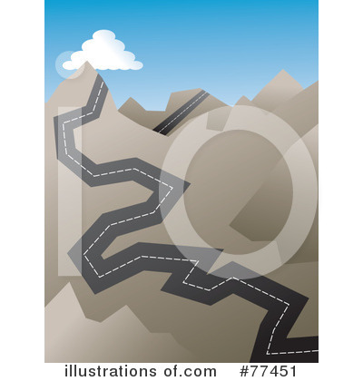 Royalty-Free (RF) Road Clipart Illustration by Prawny - Stock Sample #77451