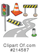 Road Construction Clipart #214587 by visekart