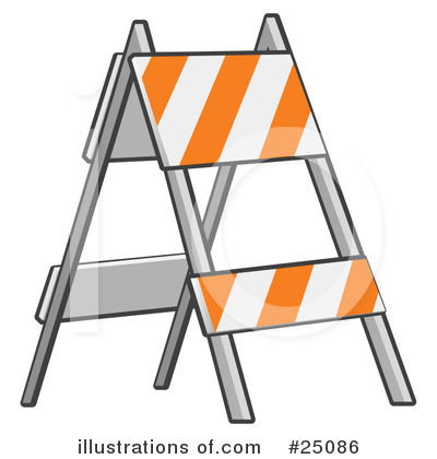 Road Work Clipart #25086 by Leo Blanchette