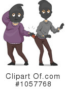 Robber Clipart #1057768 by BNP Design Studio