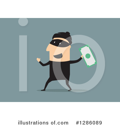 Royalty-Free (RF) Robber Clipart Illustration by Vector Tradition SM - Stock Sample #1286089