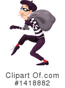 Robber Clipart #1418882 by Pushkin