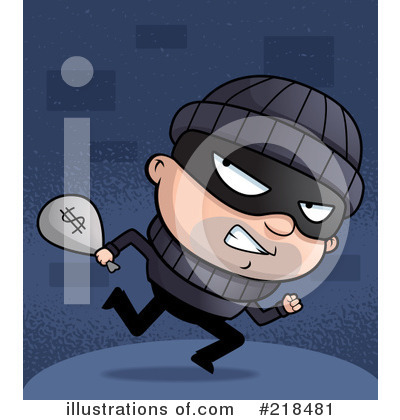 Bank Robber Clipart #218481 by Cory Thoman