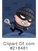 Robber Clipart #218481 by Cory Thoman