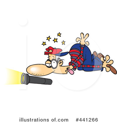 Royalty-Free (RF) Robber Clipart Illustration by toonaday - Stock Sample #441266