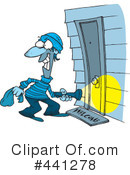 Robber Clipart #441278 by toonaday