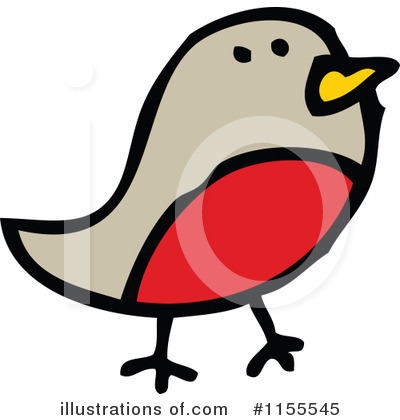 Royalty-Free (RF) Robin Clipart Illustration by lineartestpilot - Stock Sample #1155545