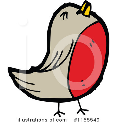 Royalty-Free (RF) Robin Clipart Illustration by lineartestpilot - Stock Sample #1155549