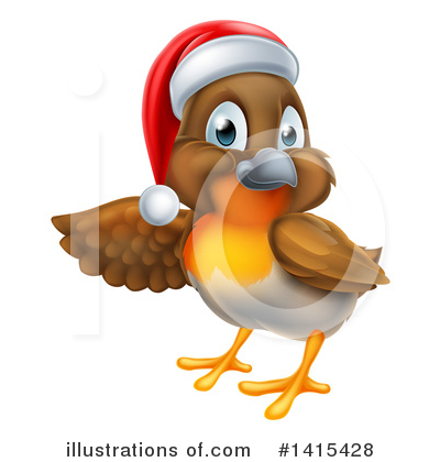Royalty-Free (RF) Robin Clipart Illustration by AtStockIllustration - Stock Sample #1415428