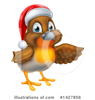 Royalty-Free (RF) Robin Clipart Illustration by AtStockIllustration - Stock Sample #1427856