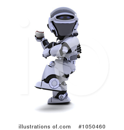 Royalty-Free (RF) Robot Clipart Illustration by KJ Pargeter - Stock Sample #1050460