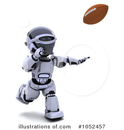 Royalty-Free (RF) Robot Clipart Illustration by KJ Pargeter - Stock Sample #1052457
