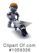 Robot Clipart #1059336 by KJ Pargeter