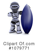 Robot Clipart #1079771 by KJ Pargeter