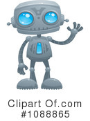 Robot Clipart #1088865 by John Schwegel