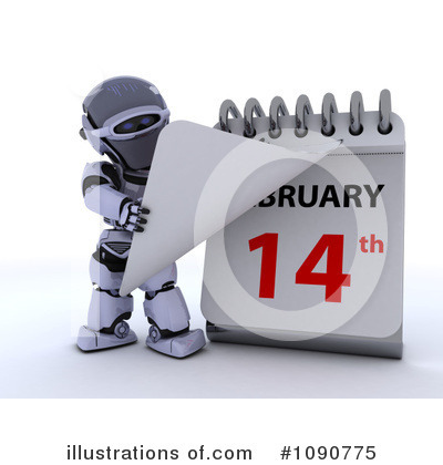 Calender Clipart #1090775 by KJ Pargeter