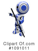 Robot Clipart #1091011 by Leo Blanchette