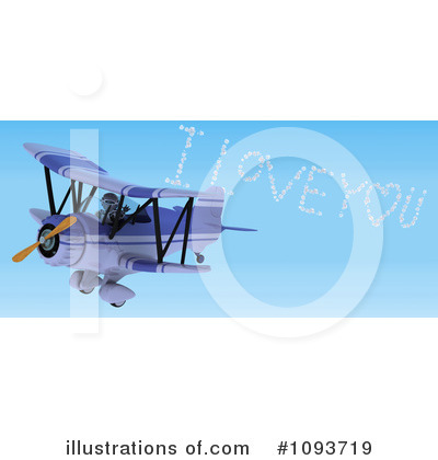 Airplane Clipart #1093719 by KJ Pargeter