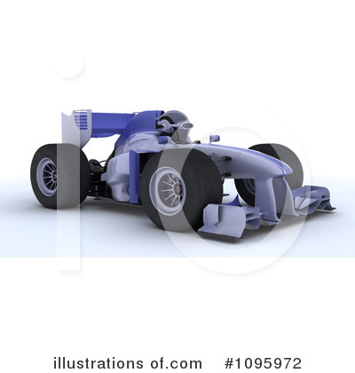 Formula One Clipart #1095972 by KJ Pargeter